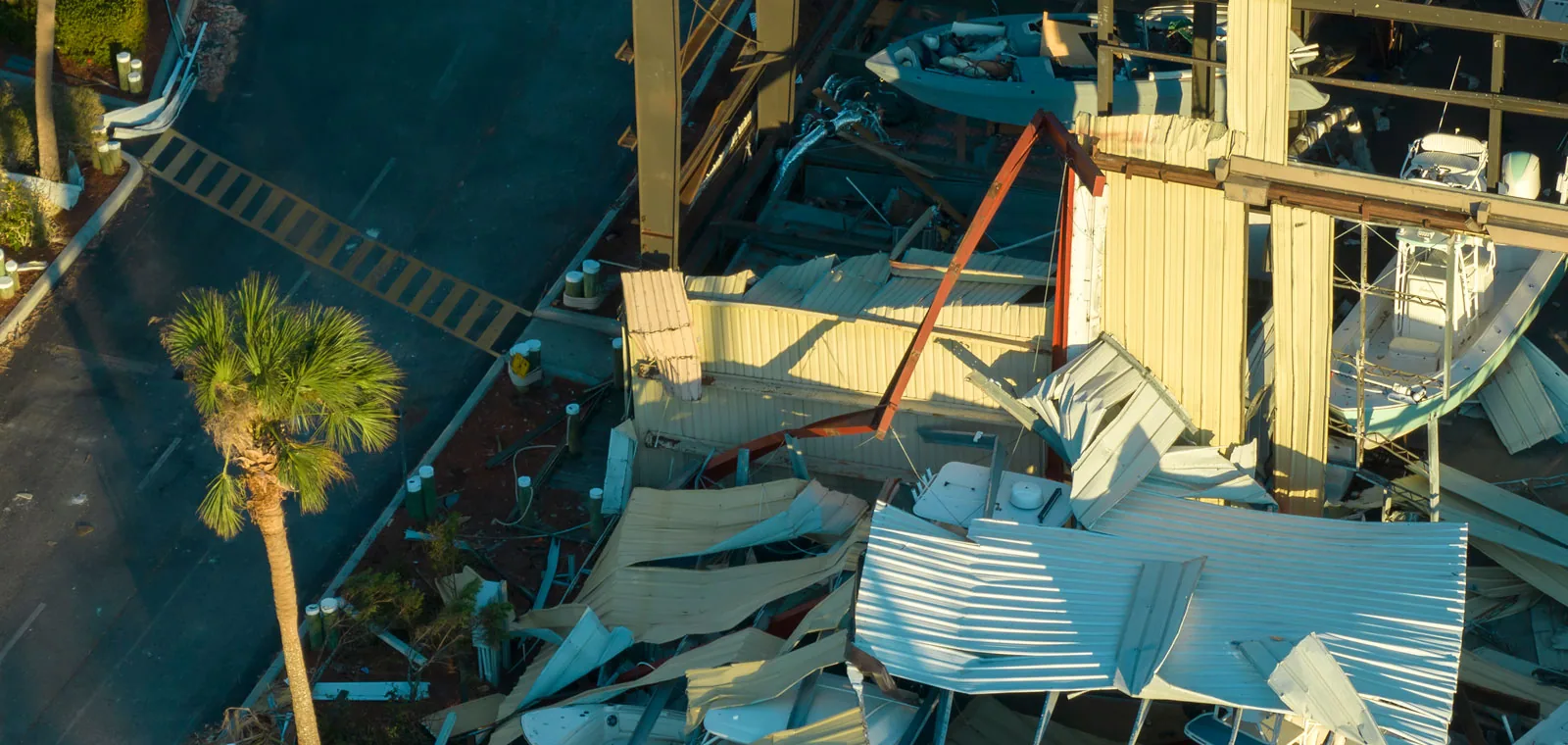 Commercial Roof Fire Damage Repair in Palm Bay, FL