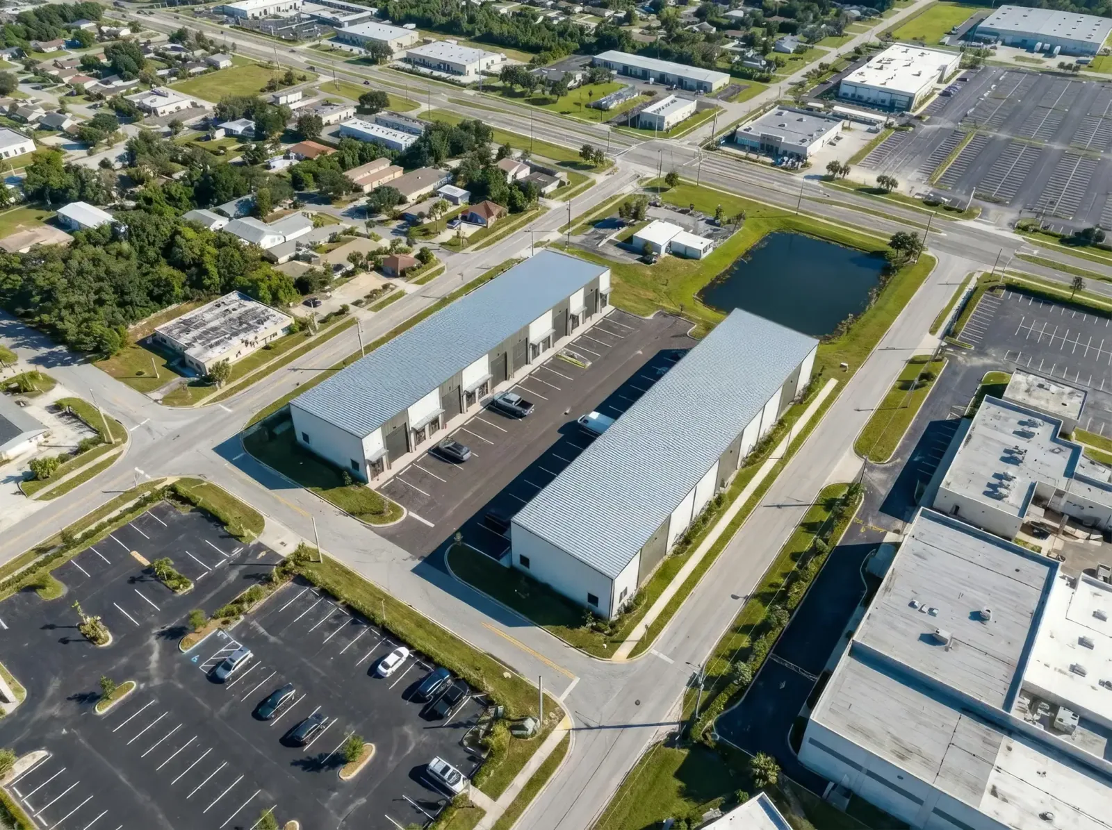 Commercial Roofing at Palm Bay Flex Business Park, Palm Bay, FL