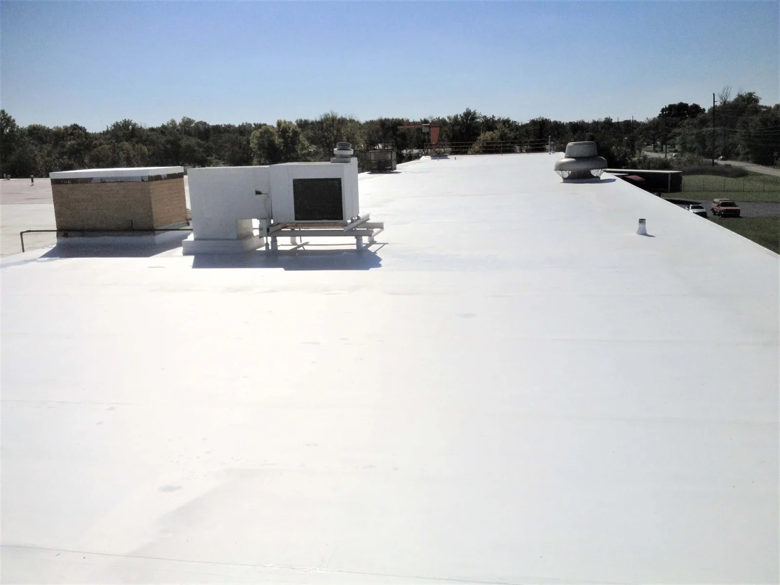 Commercial Roof Coating Restoration in Palm Bay, FL